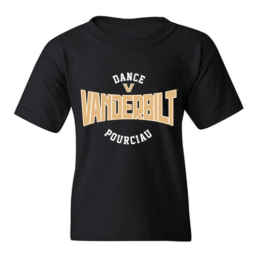 Vanderbilt - Dance Team : Stella Pourciau - Classic Fashion Shersey Youth T-Shirt-0