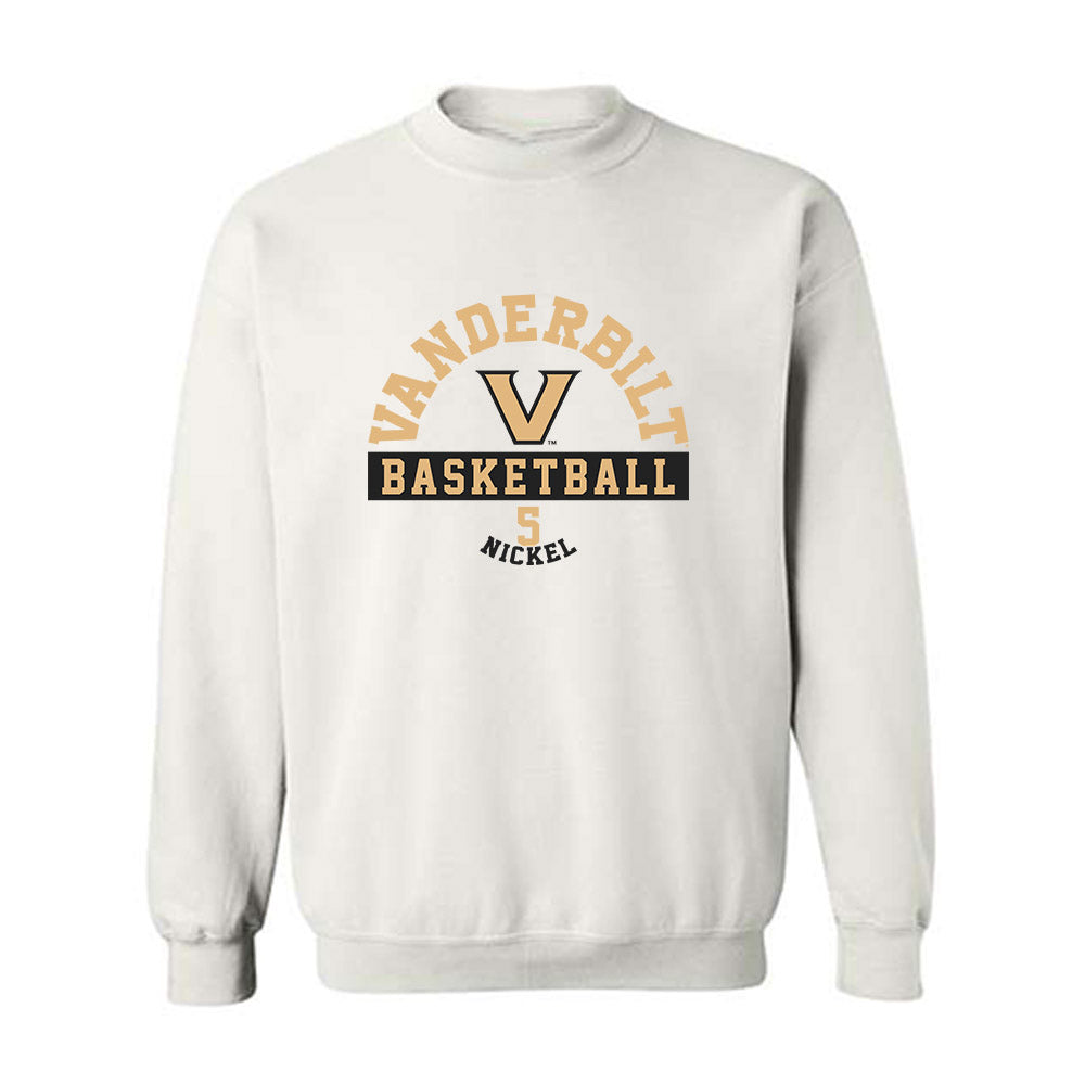 Vanderbilt - NCAA Men's Basketball : Tyler Nickel - Classic Fashion Shersey Crewneck Sweatshirt-0
