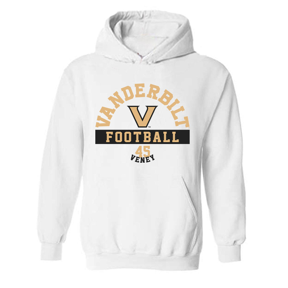 Vanderbilt - NCAA Football : Maurice Veney - Classic Fashion Shersey Hooded Sweatshirt-0