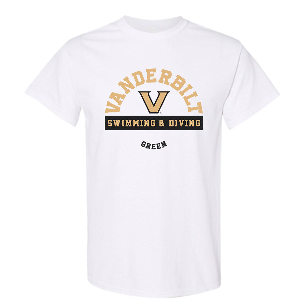 Vanderbilt - NCAA Women's Swimming & Diving : Sydney Green - Classic Fashion Shersey T-Shirt-0