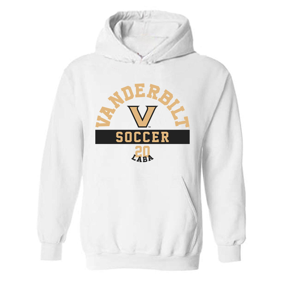 Vanderbilt - NCAA Women's Soccer : Nina Laba - Classic Fashion Shersey Hooded Sweatshirt-0