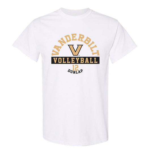 Vanderbilt - NCAA Women's Volleyball : Kayla Dunlap - Classic Fashion Shersey T-Shirt-0