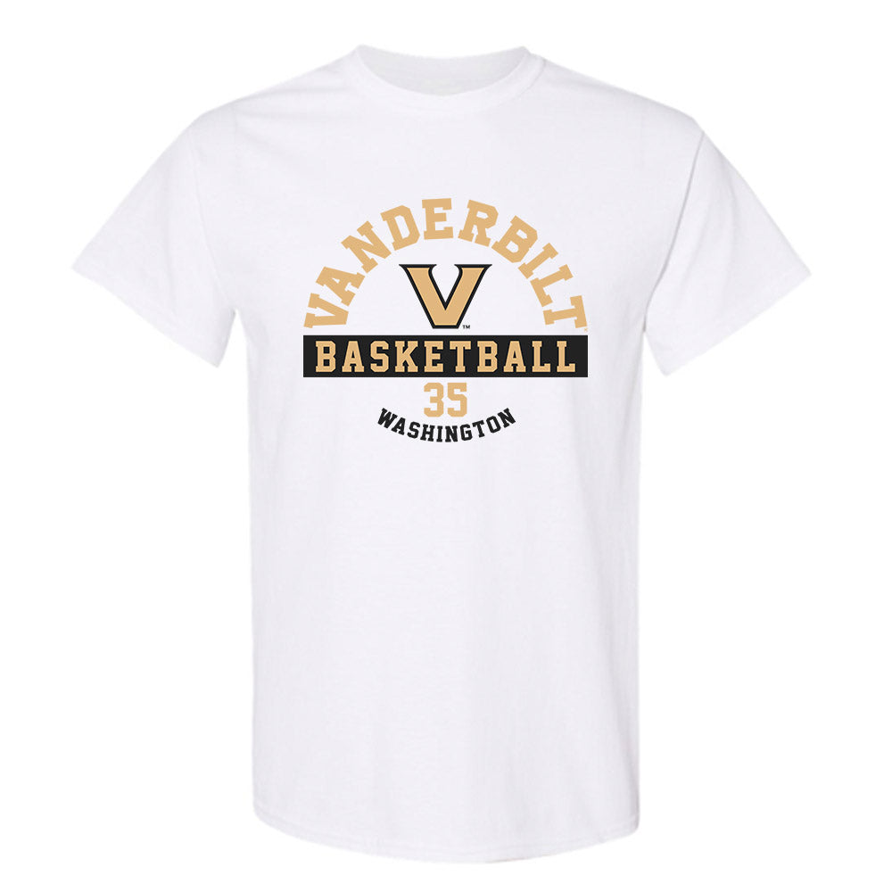 Vanderbilt - NCAA Women's Basketball : Sacha Washington - Classic Fashion Shersey T-Shirt-0