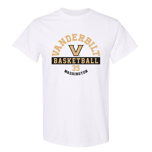 Vanderbilt - NCAA Women's Basketball : Sacha Washington - Classic Fashion Shersey T-Shirt-0