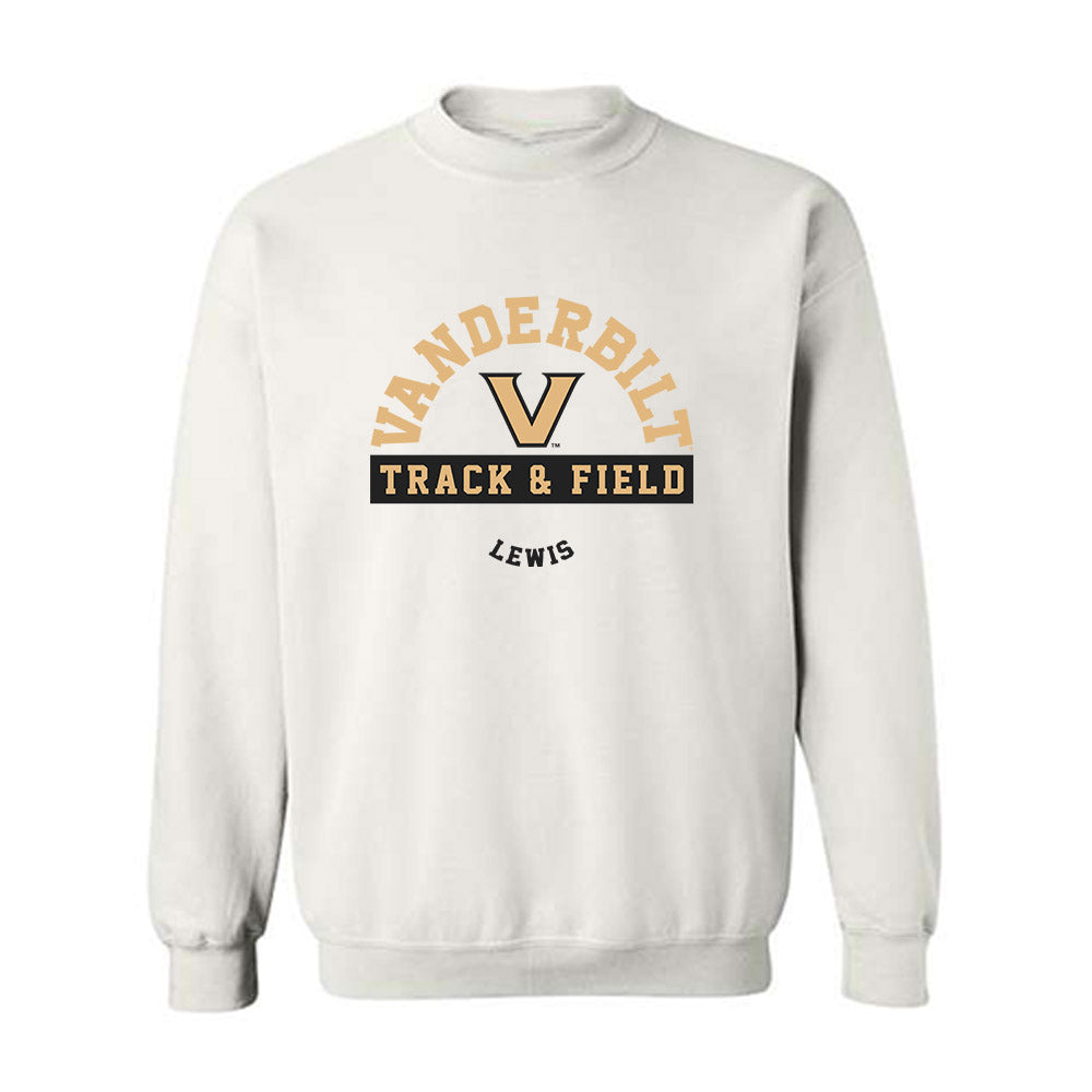 Vanderbilt - NCAA Women's Track & Field : Ashtyn Lewis - Classic Fashion Shersey Crewneck Sweatshirt-0