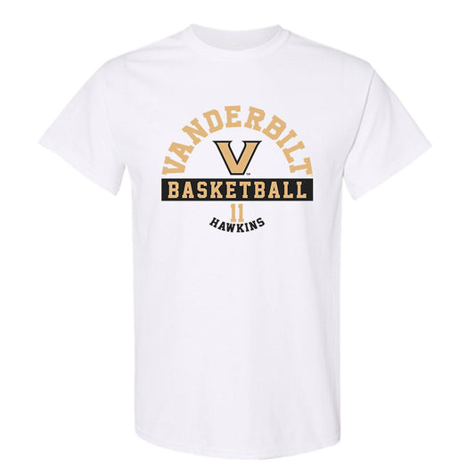 Vanderbilt - NCAA Men's Basketball : Mav Hawkins - Classic Fashion Shersey T-Shirt-0
