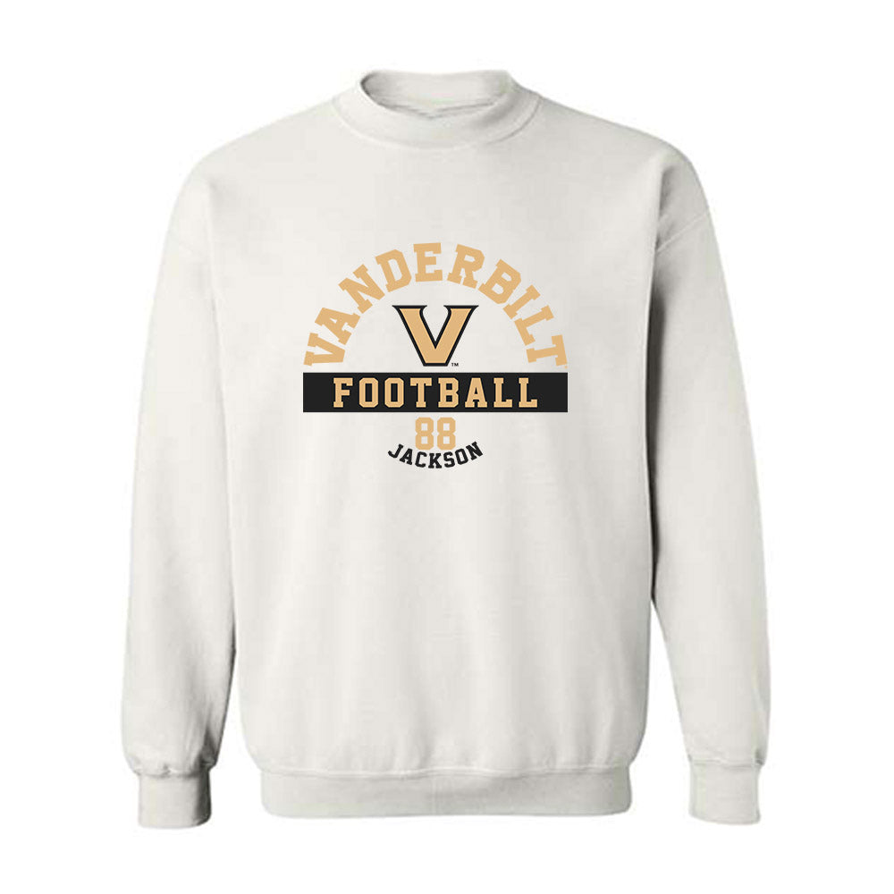 Vanderbilt - NCAA Football : Wils Jackson - Classic Fashion Shersey Crewneck Sweatshirt-0