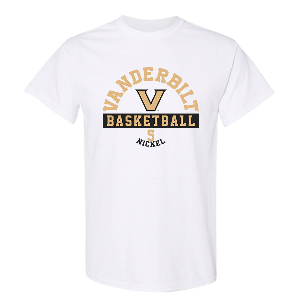 Vanderbilt - NCAA Men's Basketball : Tyler Nickel - Classic Fashion Shersey T-Shirt-0