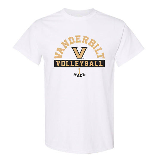 Vanderbilt - NCAA Women's Volleyball : Hailee Mack - Classic Fashion Shersey T-Shirt
