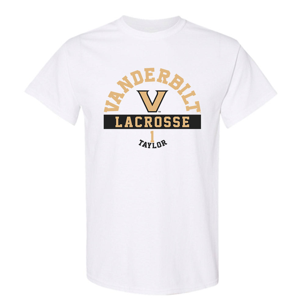 Vanderbilt - NCAA Women's Lacrosse : Francie Taylor - Classic Fashion Shersey T-Shirt-0