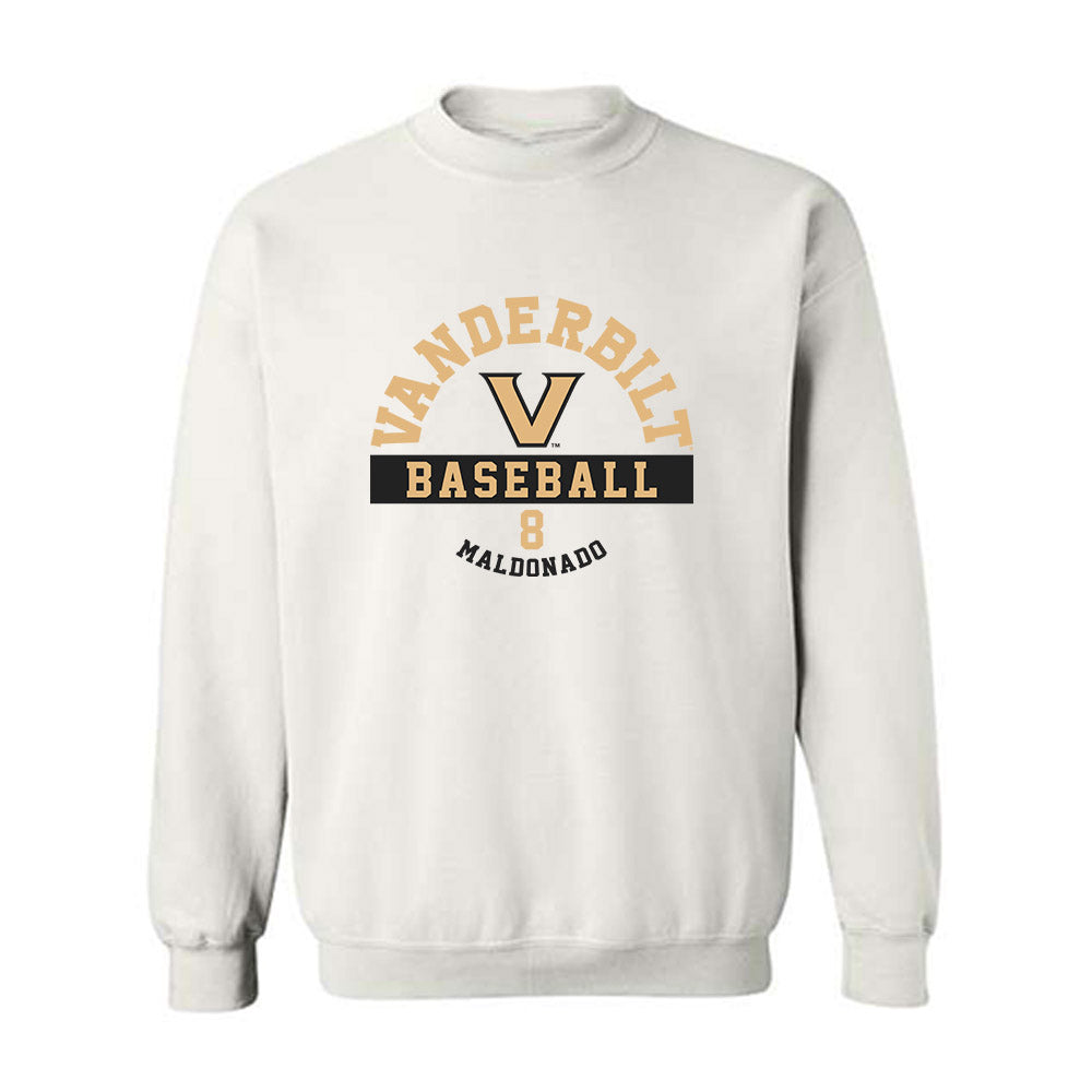 Vanderbilt - NCAA Baseball : Chris Maldonado - Classic Fashion Shersey Crewneck Sweatshirt-0