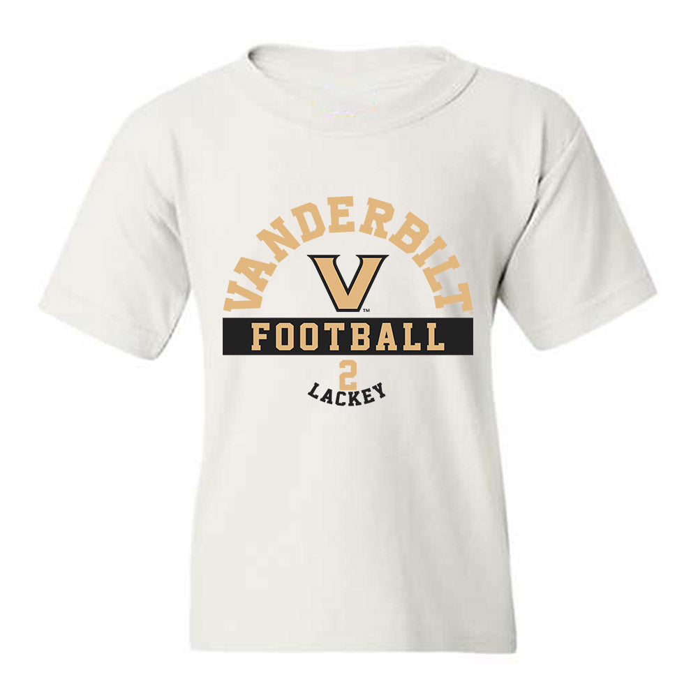 Vanderbilt - NCAA Football : Jaylin Lackey - Classic Fashion Shersey Youth T-Shirt-0