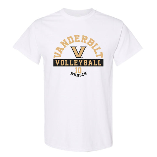 Vanderbilt - NCAA Women's Volleyball : Samantha Wunsch - Classic Fashion Shersey T-Shirt-0