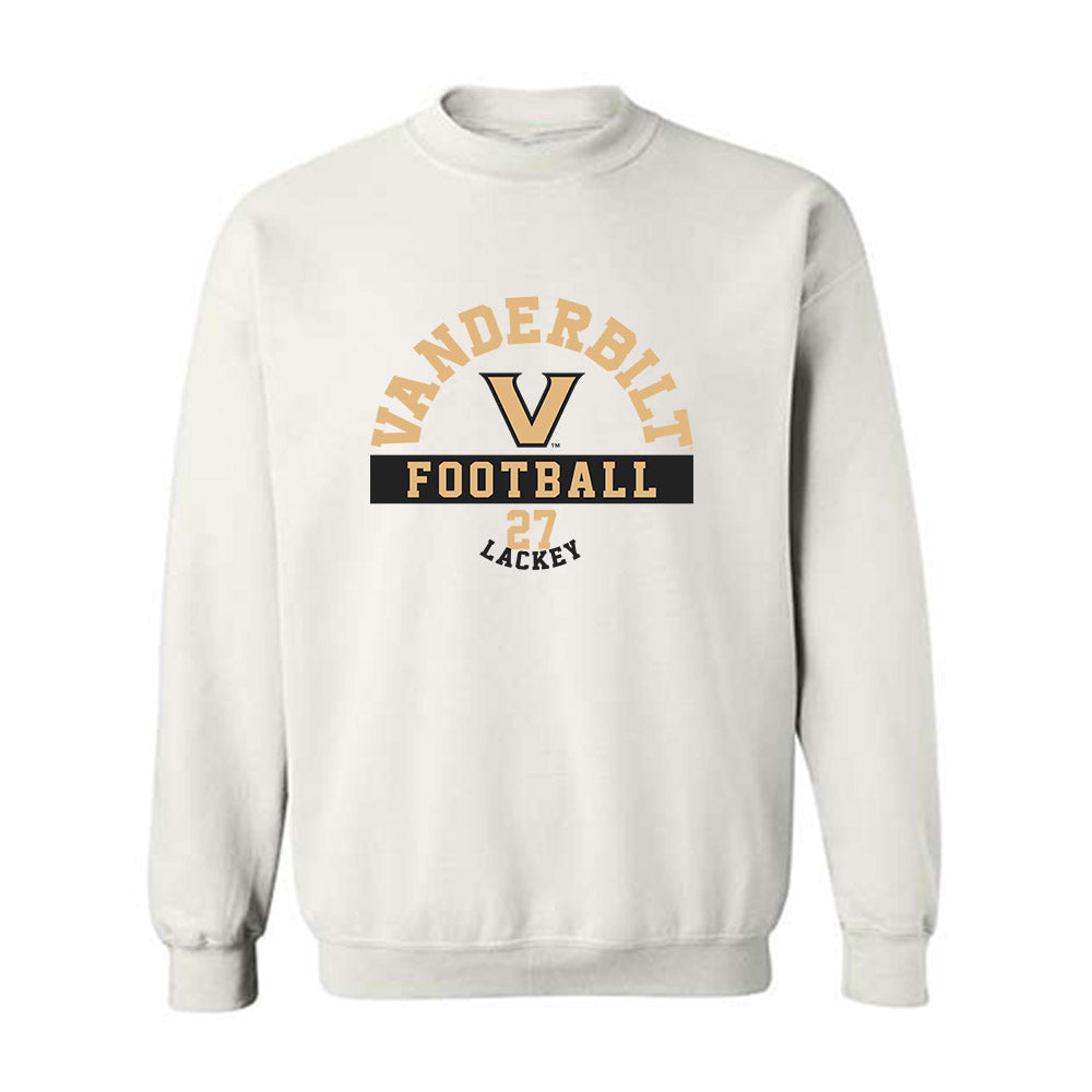 Vanderbilt - NCAA Football : Jaylin Lackey - Classic Fashion Shersey Crewneck Sweatshirt