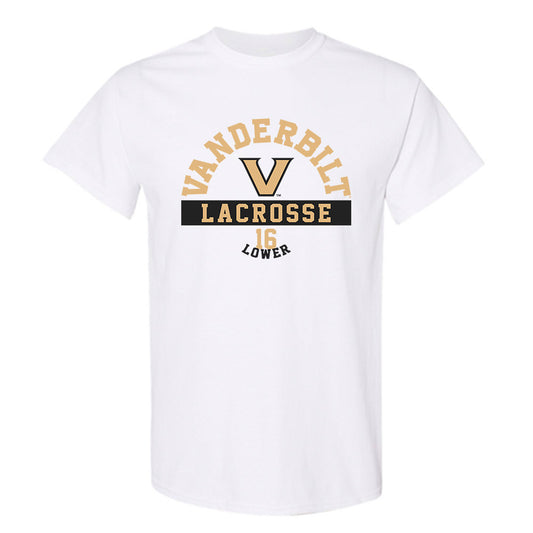Vanderbilt - NCAA Women's Lacrosse : Bailey Lower - Classic Fashion Shersey T-Shirt-0