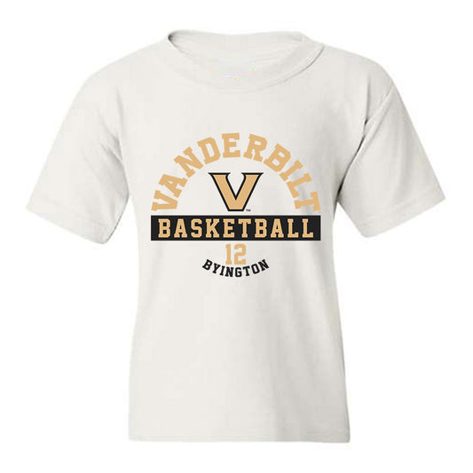 Vanderbilt - NCAA Men's Basketball : Chase Byington - Classic Fashion Shersey Youth T-Shirt-0