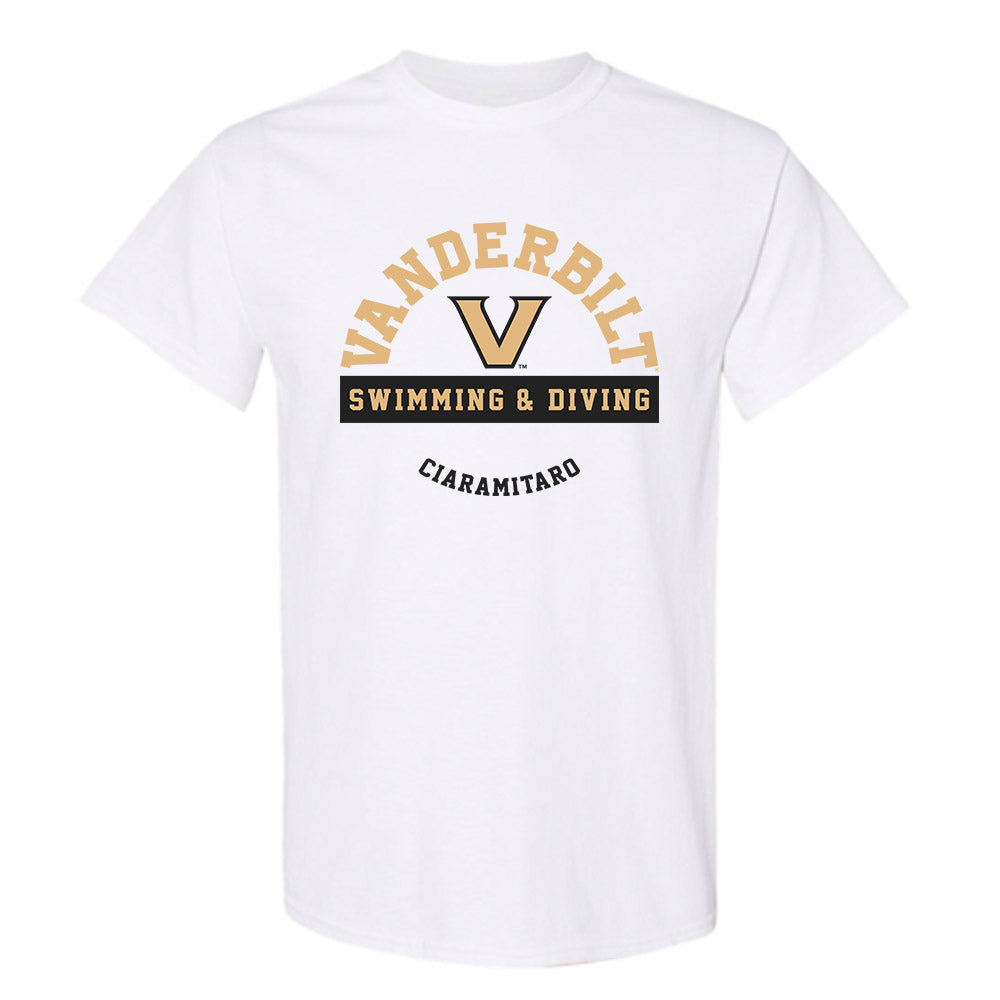 Vanderbilt - NCAA Women's Swimming & Diving : Grace Ciaramitaro - Classic Fashion Shersey T-Shirt-0