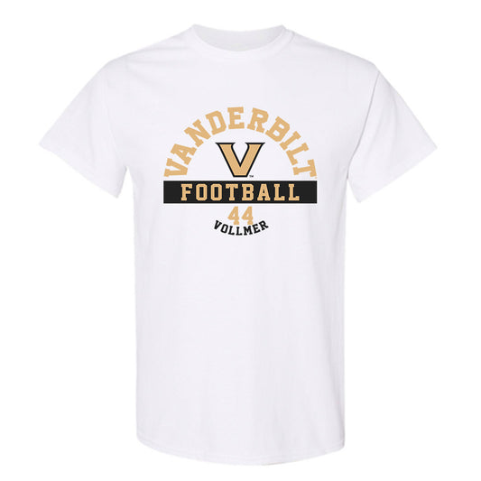 Vanderbilt - NCAA Football : Daniel Vollmer - Classic Fashion Shersey T-Shirt-0