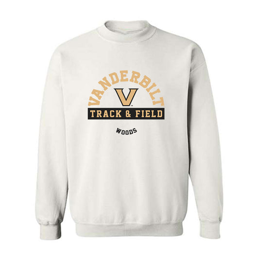 Vanderbilt - NCAA Women's Track & Field : Kylah Woods - Classic Fashion Shersey Crewneck Sweatshirt-0