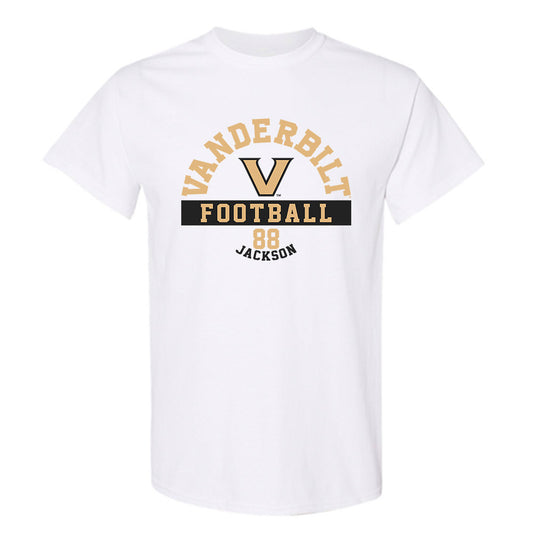 Vanderbilt - NCAA Football : Wils Jackson - Classic Fashion Shersey T-Shirt-0