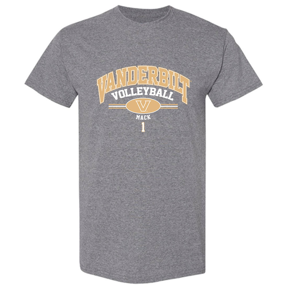 Vanderbilt - NCAA Women's Volleyball : Hailee Mack - Classic Fashion Shersey T-Shirt