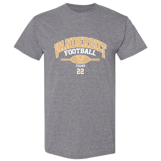 Vanderbilt - NCAA Football : Makhilyn Young - Classic Fashion Shersey T-Shirt-0