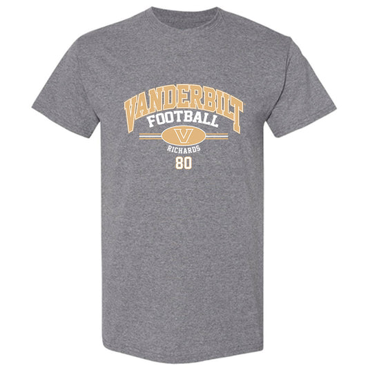 Vanderbilt - NCAA Football : Claiborne Richards - Classic Fashion Shersey T-Shirt-0