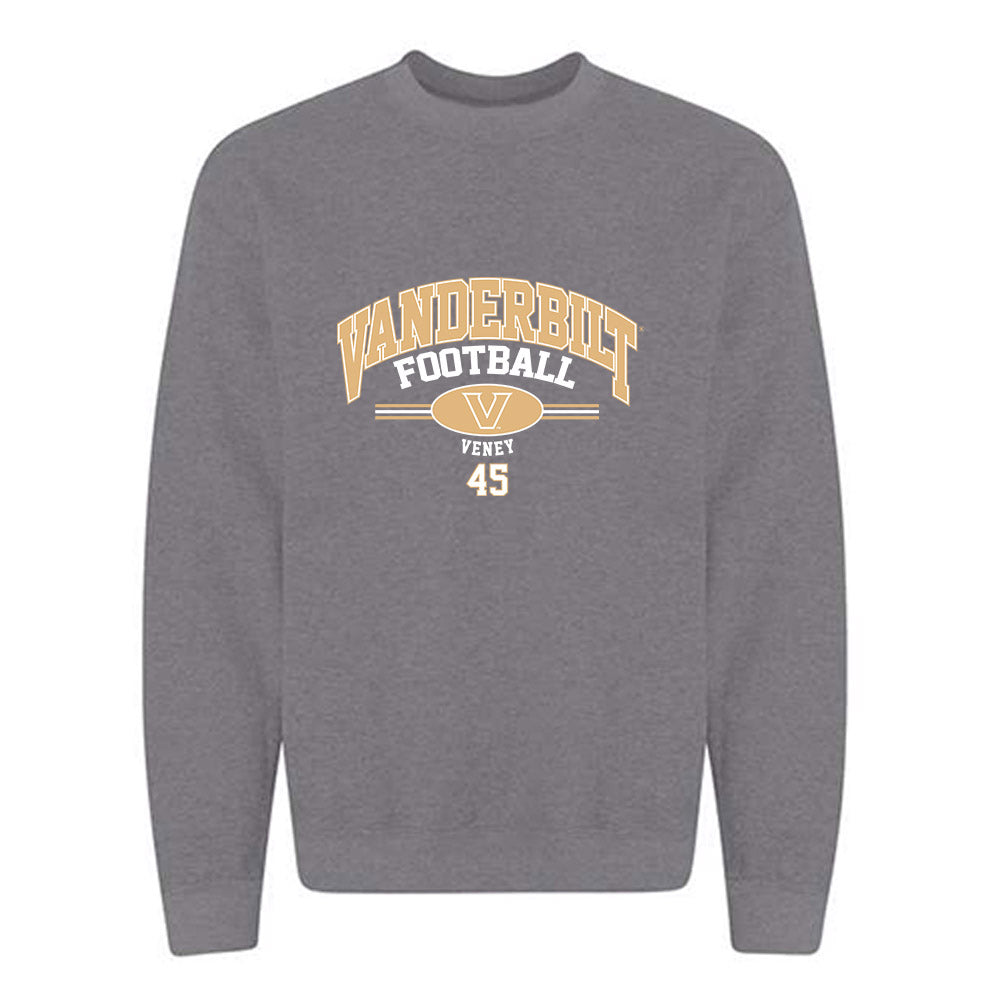 Vanderbilt - NCAA Football : Maurice Veney - Classic Fashion Shersey Crewneck Sweatshirt-0