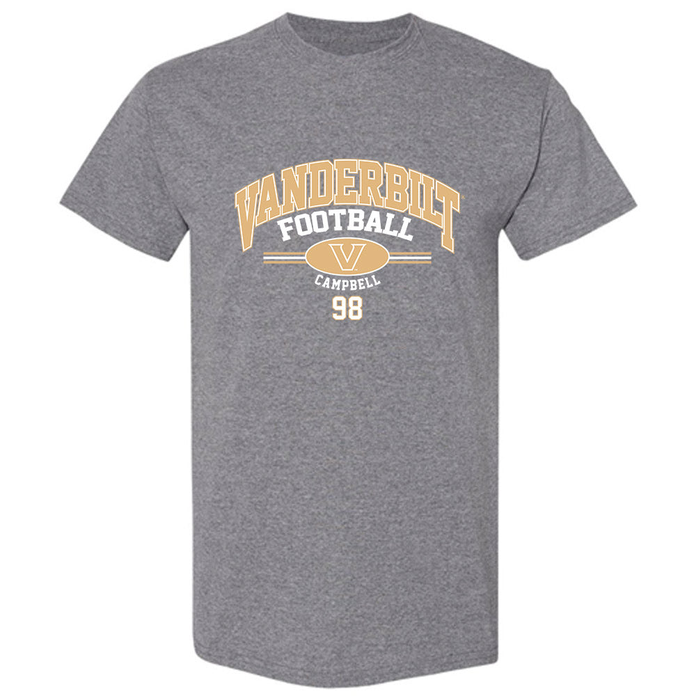 Vanderbilt - NCAA Football : Daryl Campbell - Classic Fashion Shersey T-Shirt-0