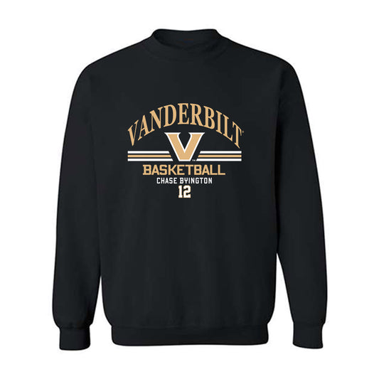 Vanderbilt - NCAA Men's Basketball : Chase Byington - Classic Fashion Shersey Crewneck Sweatshirt-0