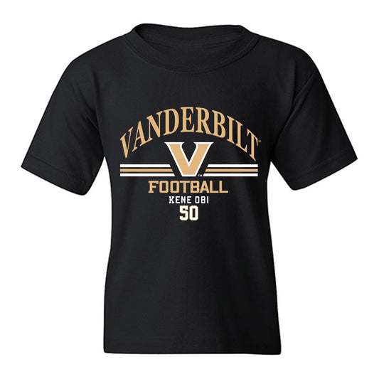Vanderbilt - NCAA Football : Kene Obi - Classic Fashion Shersey Youth T-Shirt-0