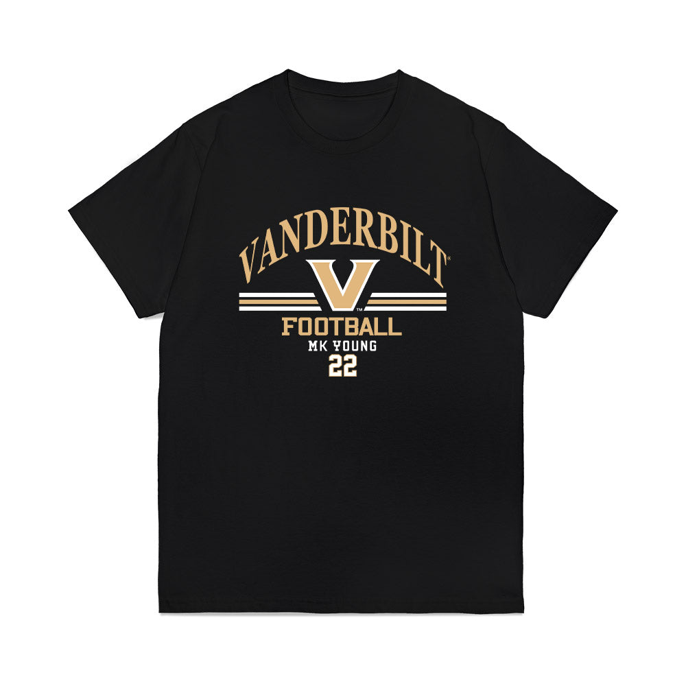Vanderbilt - NCAA Football : Mk Young - Classic Fashion Shersey T-Shirt-0