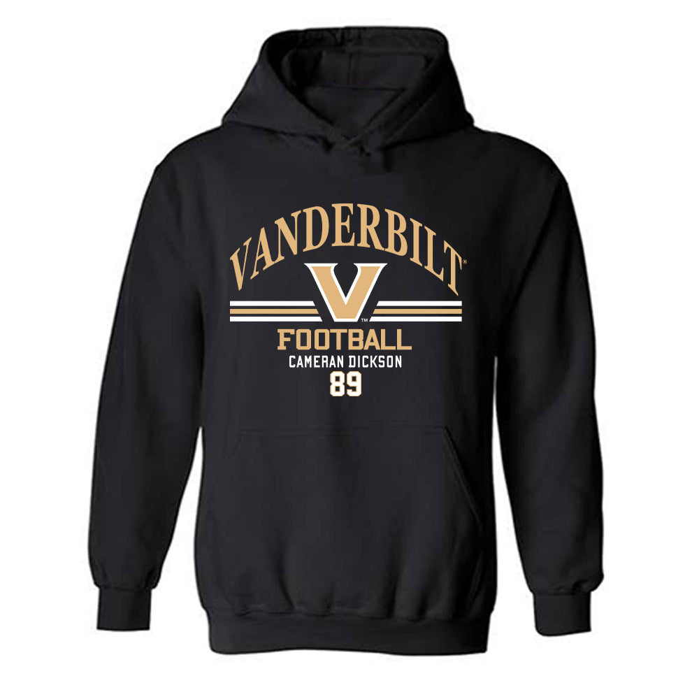 Vanderbilt - NCAA Football : Cameran Dickson - Classic Fashion Shersey Hooded Sweatshirt-0