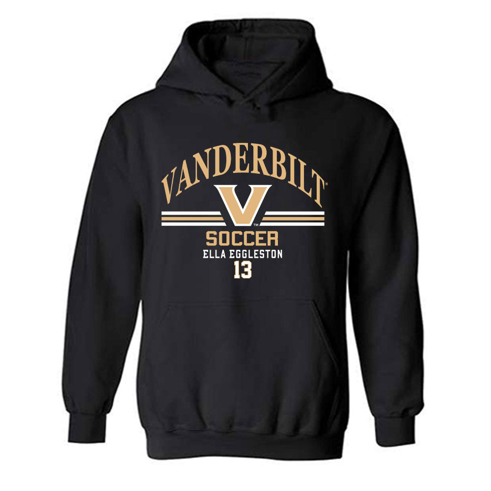 Vanderbilt - NCAA Women's Soccer : Ella Eggleston - Classic Fashion Shersey Hooded Sweatshirt