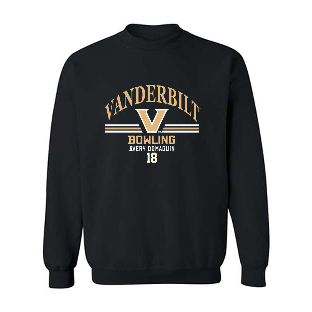 Vanderbilt - NCAA Women's Bowling : Avery Domaguin - Classic Fashion Shersey Crewneck Sweatshirt-0
