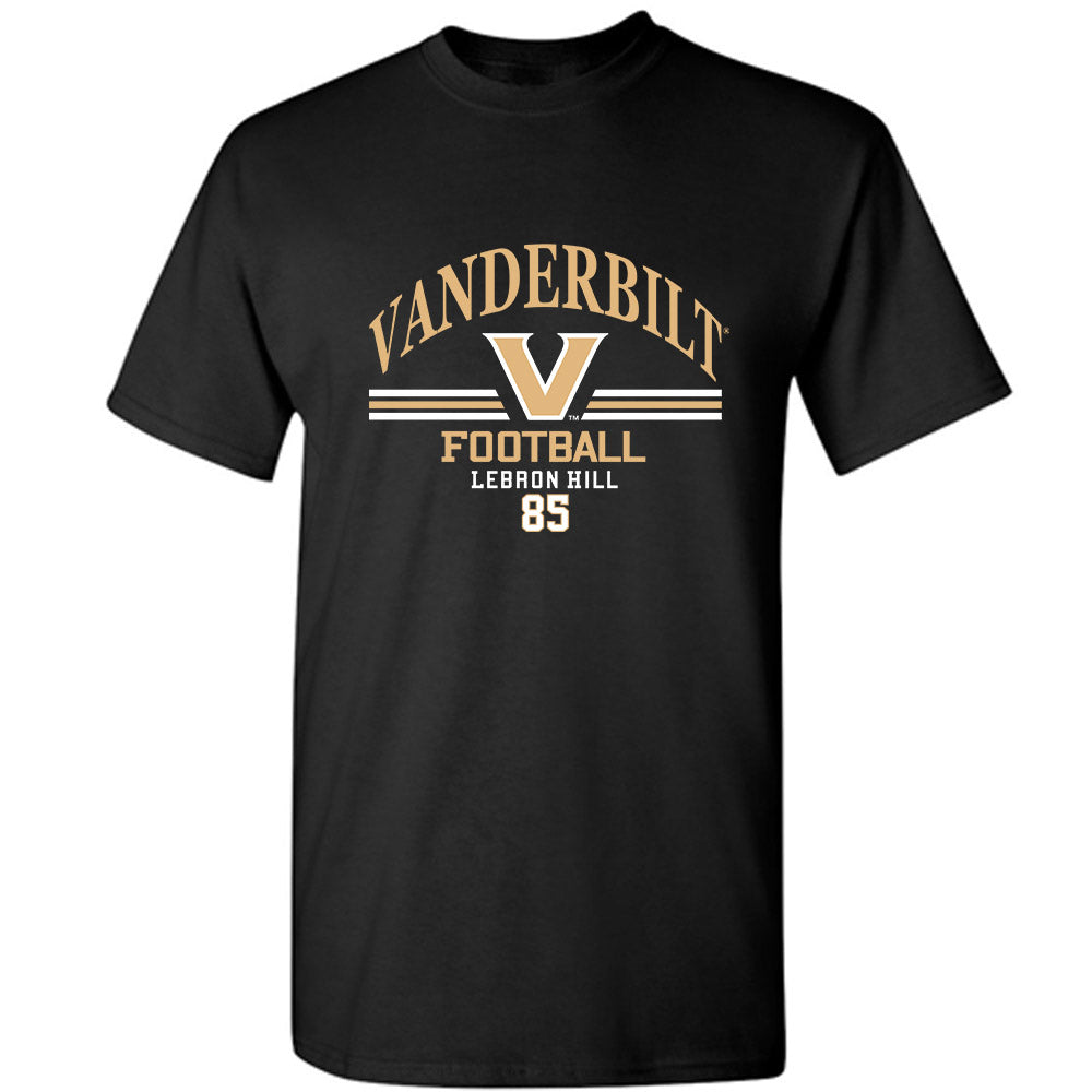 Vanderbilt - NCAA Football : Lebron Hill - Classic Fashion Shersey T-Shirt-0