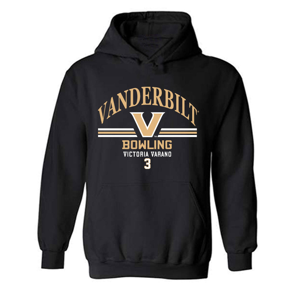 Vanderbilt - NCAA Women's Bowling : Victoria Varano - Classic Fashion Shersey Hooded Sweatshirt