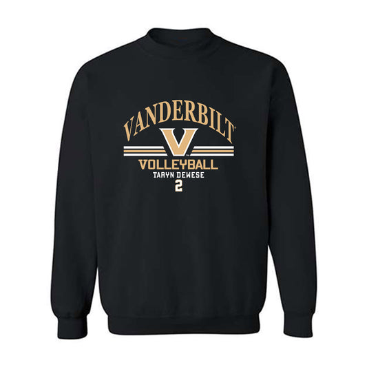 Vanderbilt - NCAA Women's Volleyball : Taryn Dewese - Classic Fashion Shersey Crewneck Sweatshirt