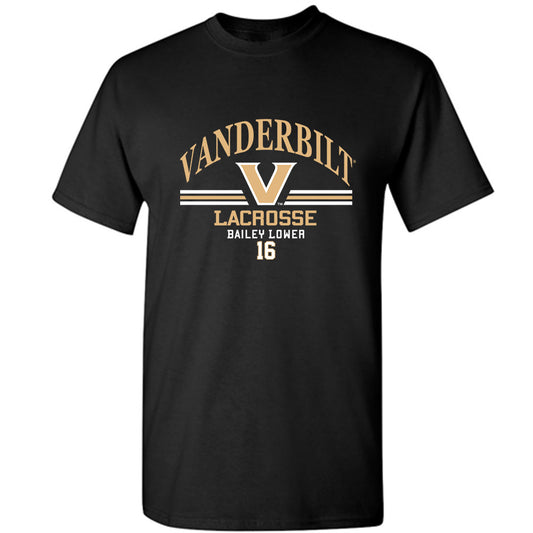 Vanderbilt - NCAA Women's Lacrosse : Bailey Lower - Classic Fashion Shersey T-Shirt-0