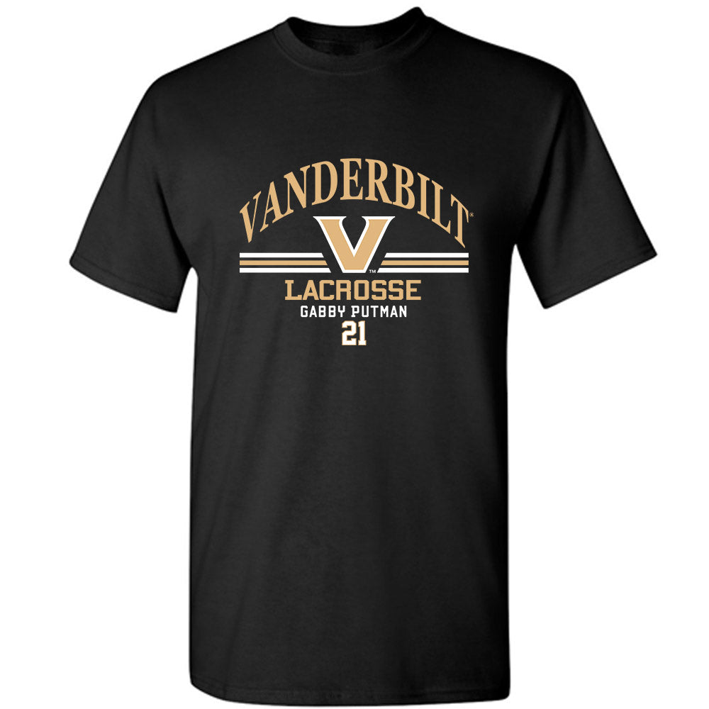 Vanderbilt - NCAA Women's Lacrosse : Gabby Putman - Classic Fashion Shersey T-Shirt-0