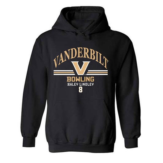 Vanderbilt - NCAA Women's Bowling : Haley Lindley - Classic Fashion Shersey Hooded Sweatshirt-0