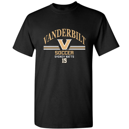 Vanderbilt - NCAA Women's Soccer : Sydney Watts - Classic Fashion Shersey T-Shirt-0