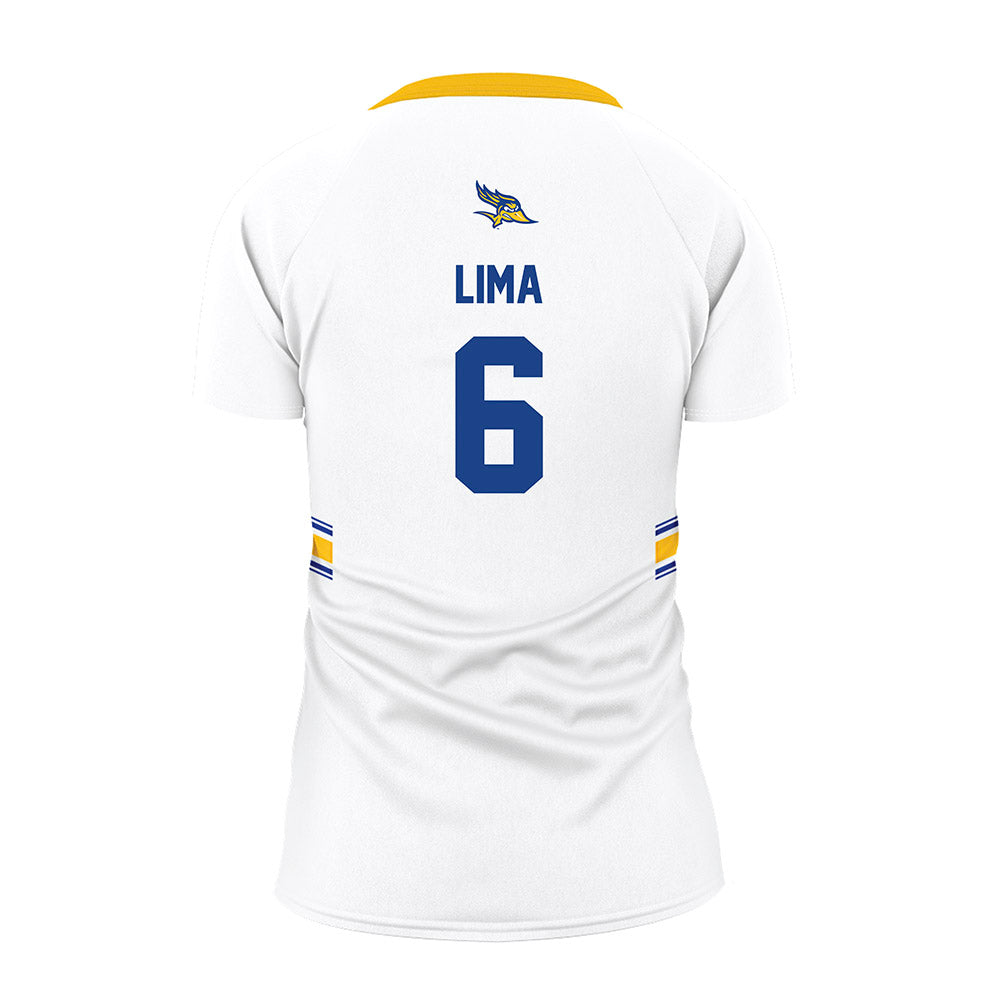 CSU Bakersfield - NCAA Women's Volleyball : Suelen Lima - White Volleyball Jersey-1