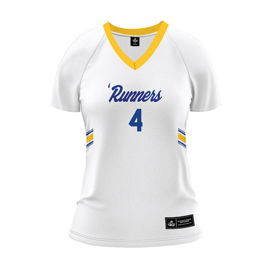 CSU Bakersfield - NCAA Women's Volleyball : Amyri Robinson - White Volleyball Jersey-0