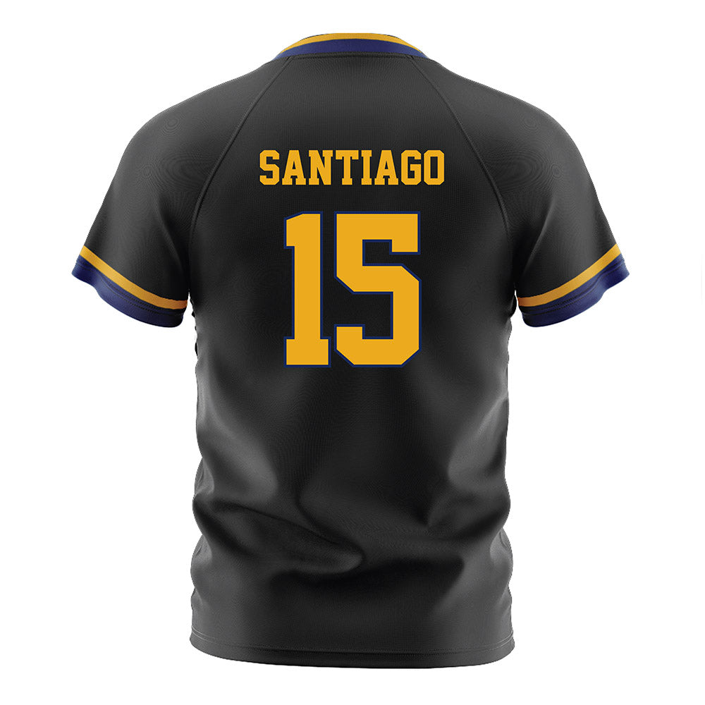 Kent State - NCAA Women's Soccer : Ciara Santiago - Black Soccer Jersey-1