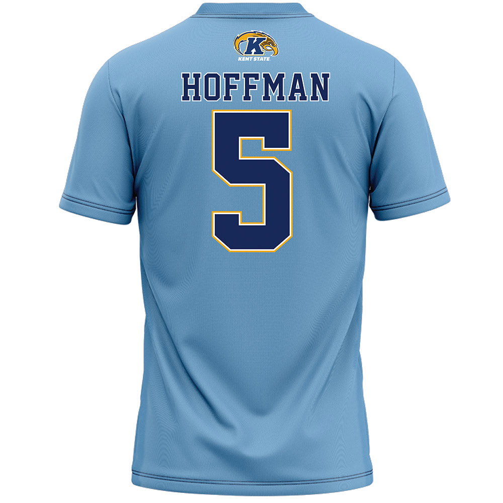 Kent State - NCAA Women's Lacrosse : Kealey Hoffman - Baby Blue Lacrosse Jersey -1