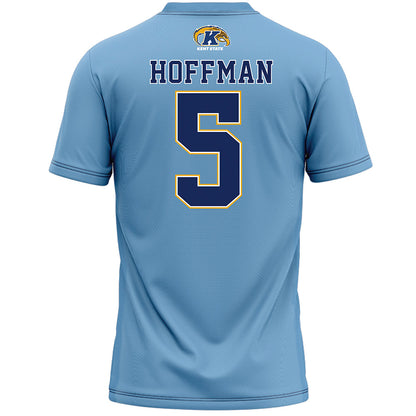 Kent State - NCAA Women's Lacrosse : Kealey Hoffman - Baby Blue Lacrosse Jersey -1