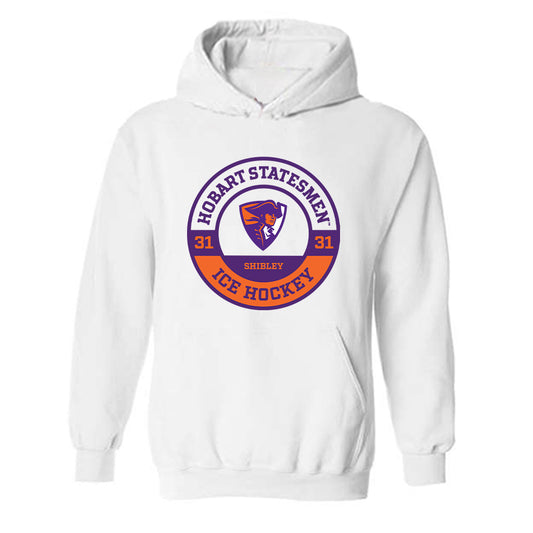 HWS - NCAA Men's Ice Hockey : Connor Shibley - Classic Fashion Shersey Hooded Sweatshirt-0