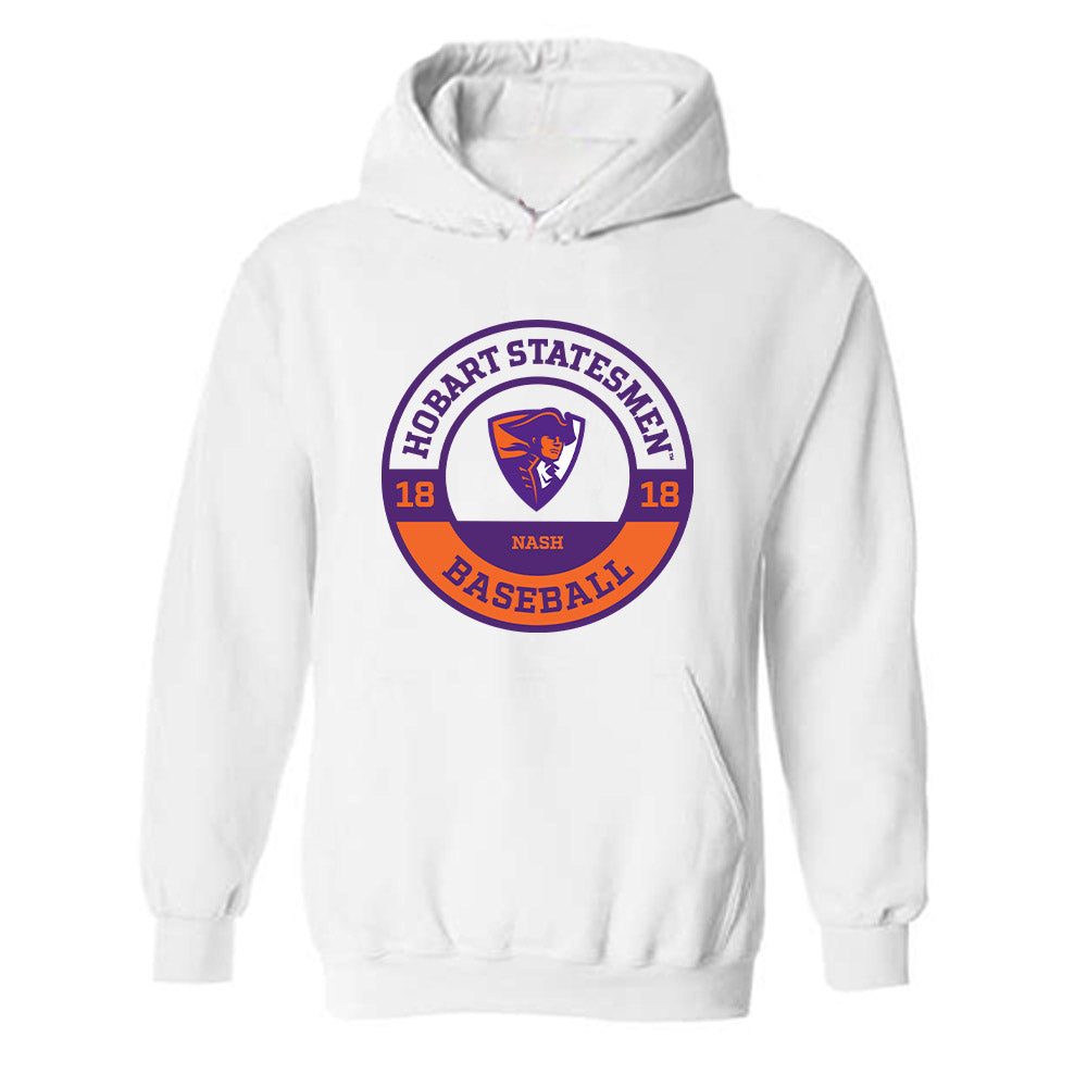 HWS - NCAA Baseball : Teck Nash - Classic Fashion Shersey Hooded Sweatshirt-0