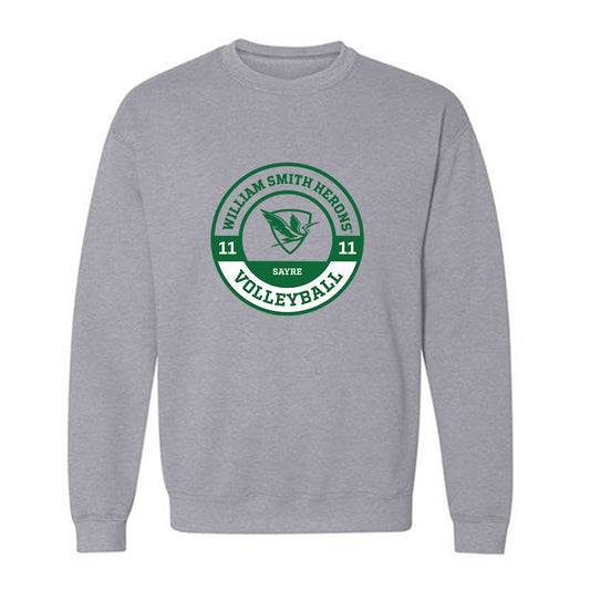 HWS - NCAA Women's Volleyball : Malya Sayre - Classic Fashion Shersey Crewneck Sweatshirt
